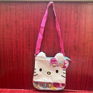 Hello Kitty glitter crossbody bag